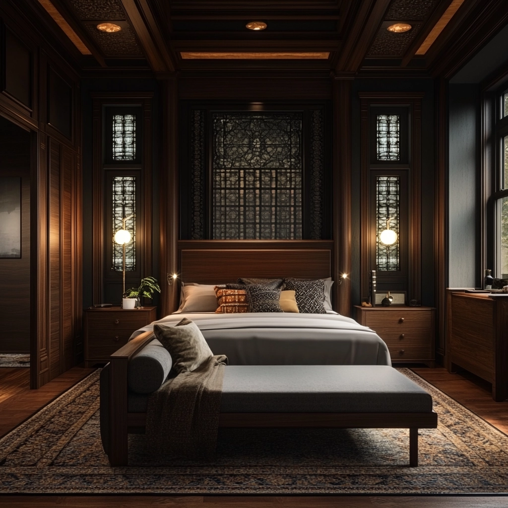 modern farmhouse style bedroom 70