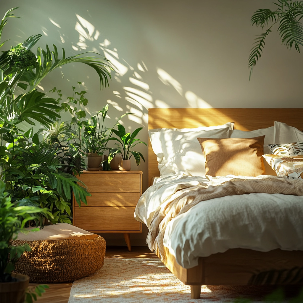 modern farmhouse style bedroom 77