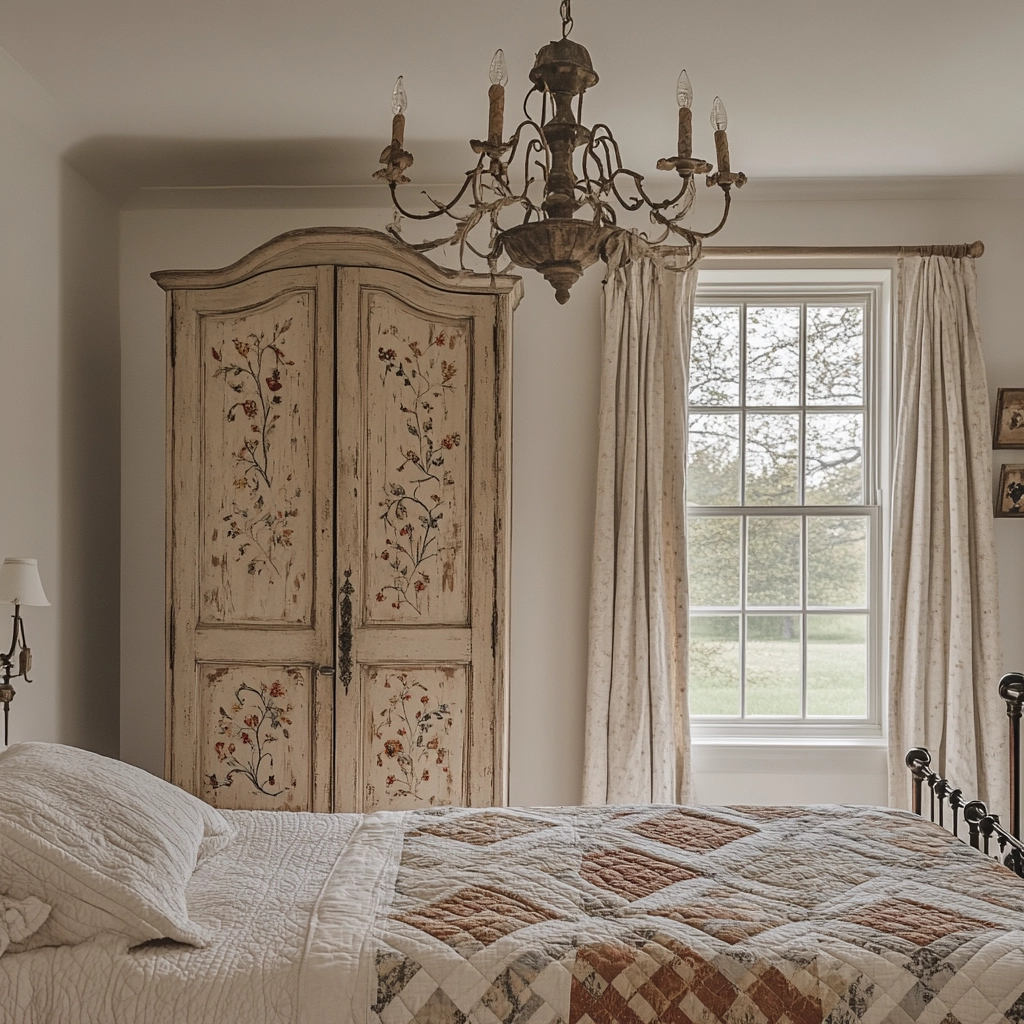 modern rustic farmhouse bedroom 18
