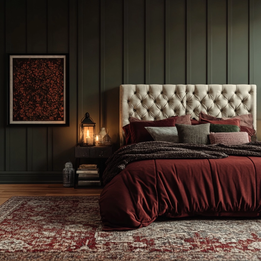 modern rustic farmhouse bedroom 24