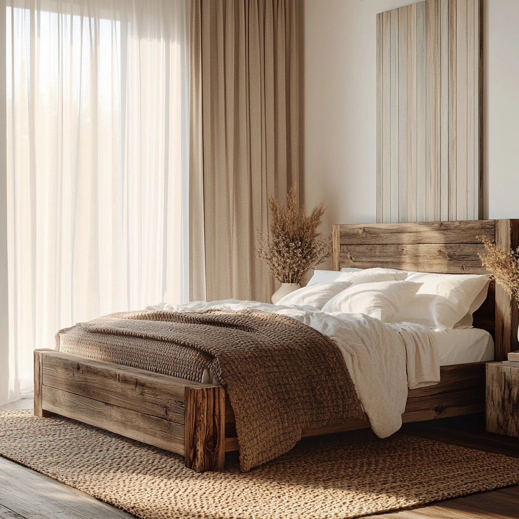 modern rustic farmhouse bedroom 3