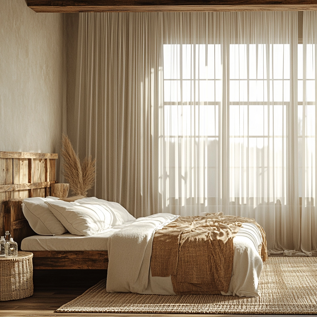 modern rustic farmhouse bedroom 4