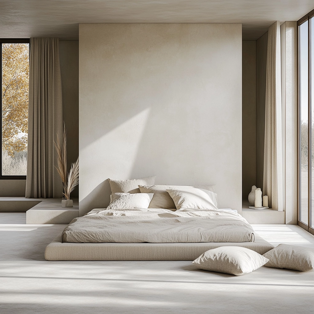 modern rustic farmhouse bedroom 43