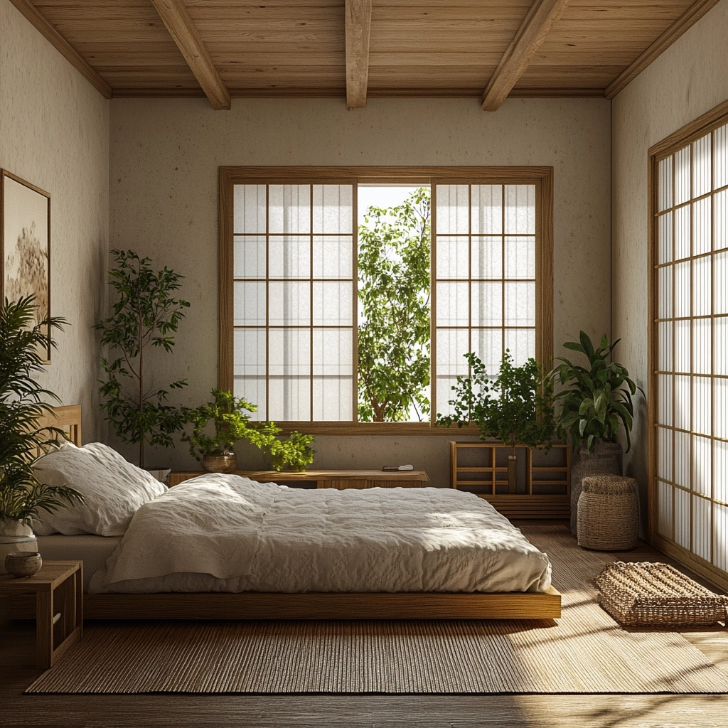 modern rustic farmhouse bedroom 53