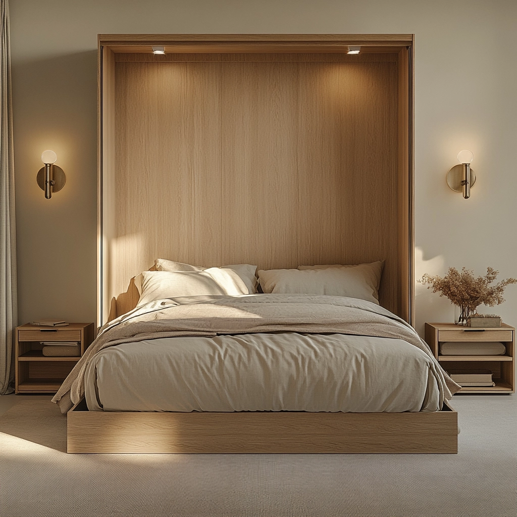 modern rustic farmhouse bedroom 61