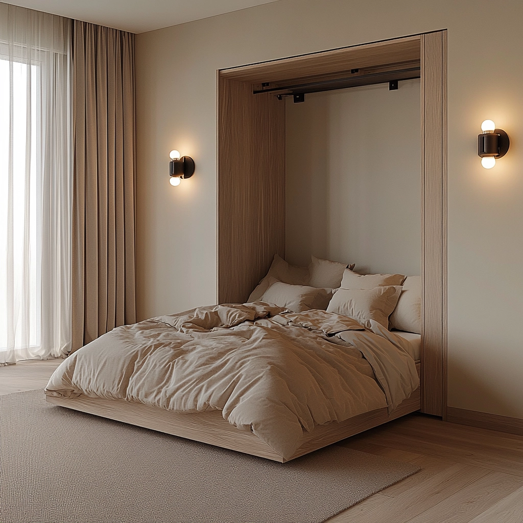 modern rustic farmhouse bedroom 62