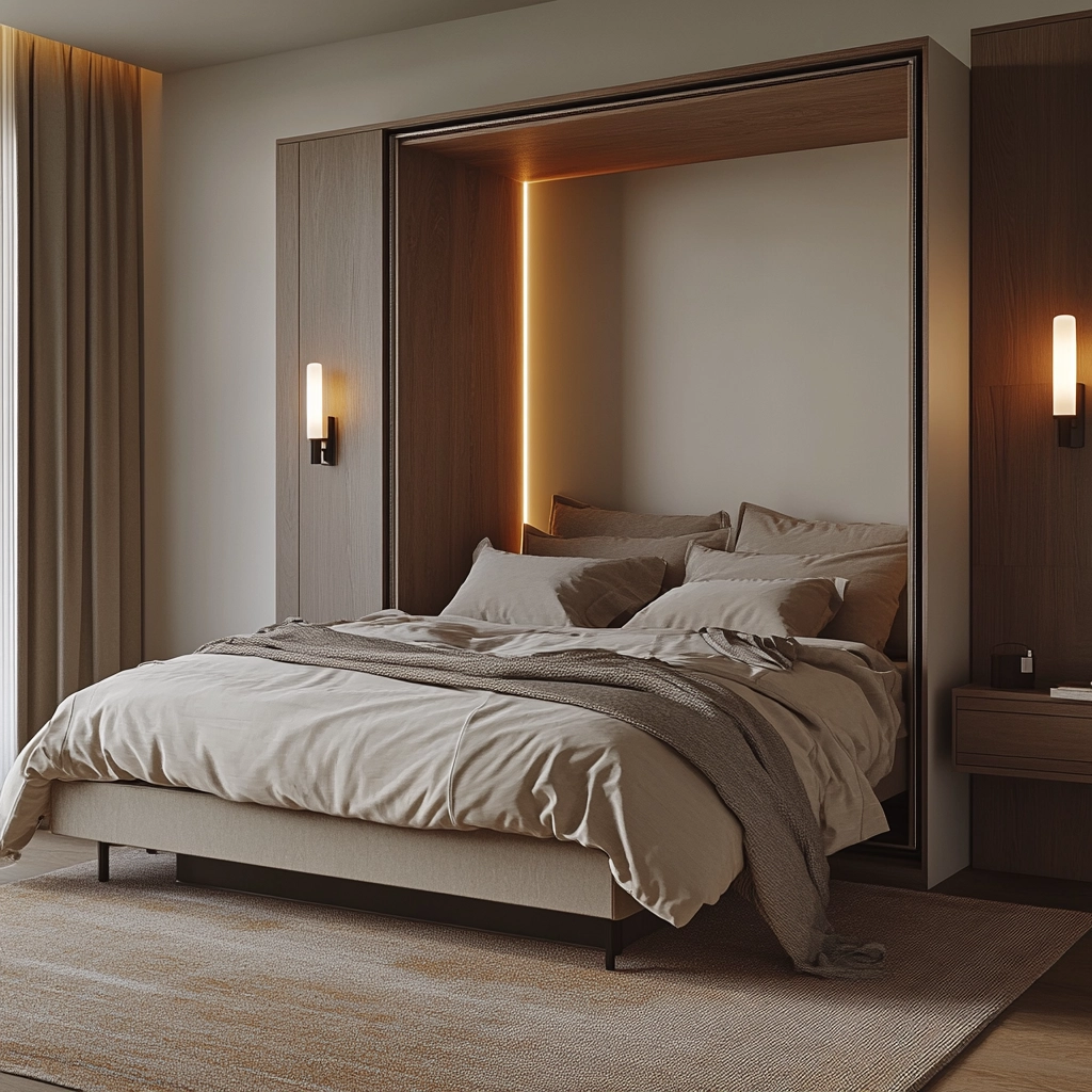 modern rustic farmhouse bedroom 63