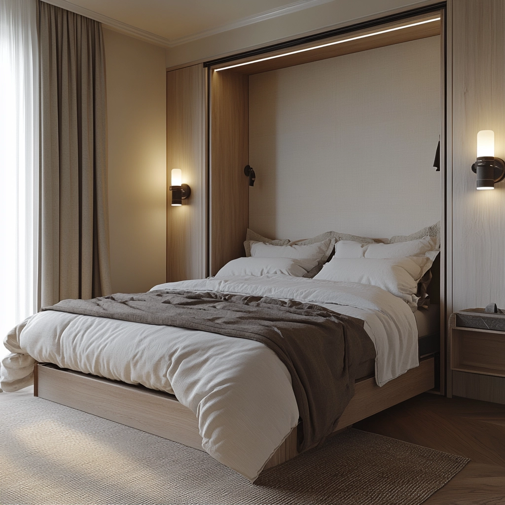 modern rustic farmhouse bedroom 64