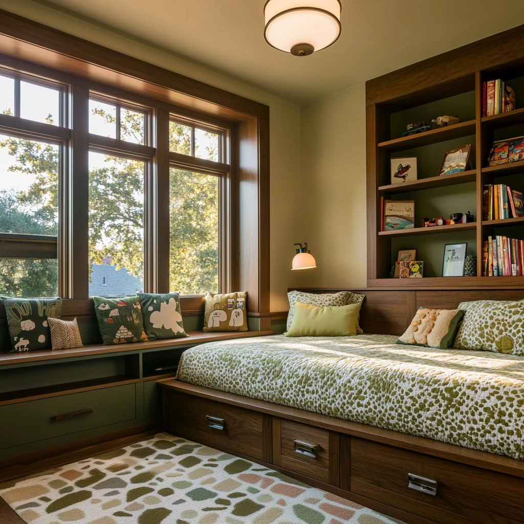 modern rustic farmhouse bedroom 71