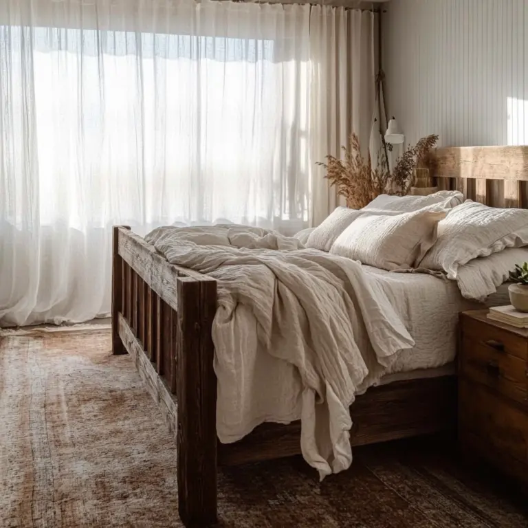 moody farmhouse bedroom 1