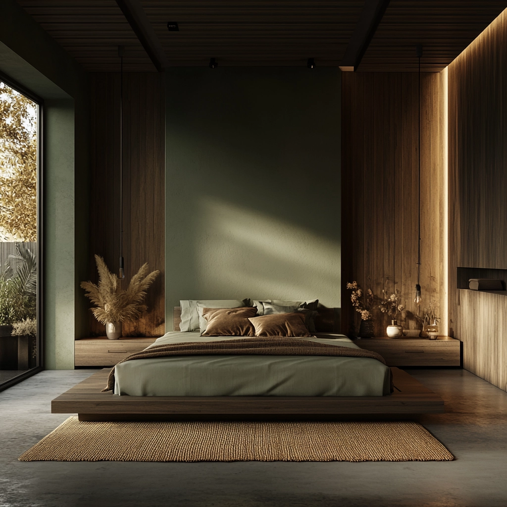 moody farmhouse bedroom 10