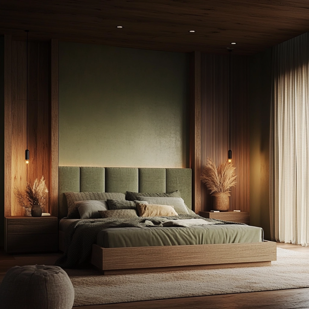 moody farmhouse bedroom 11