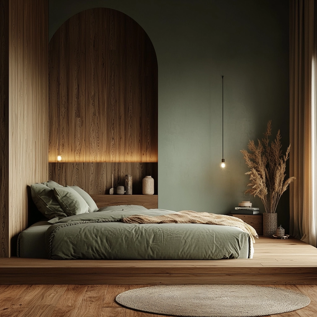 moody farmhouse bedroom 12