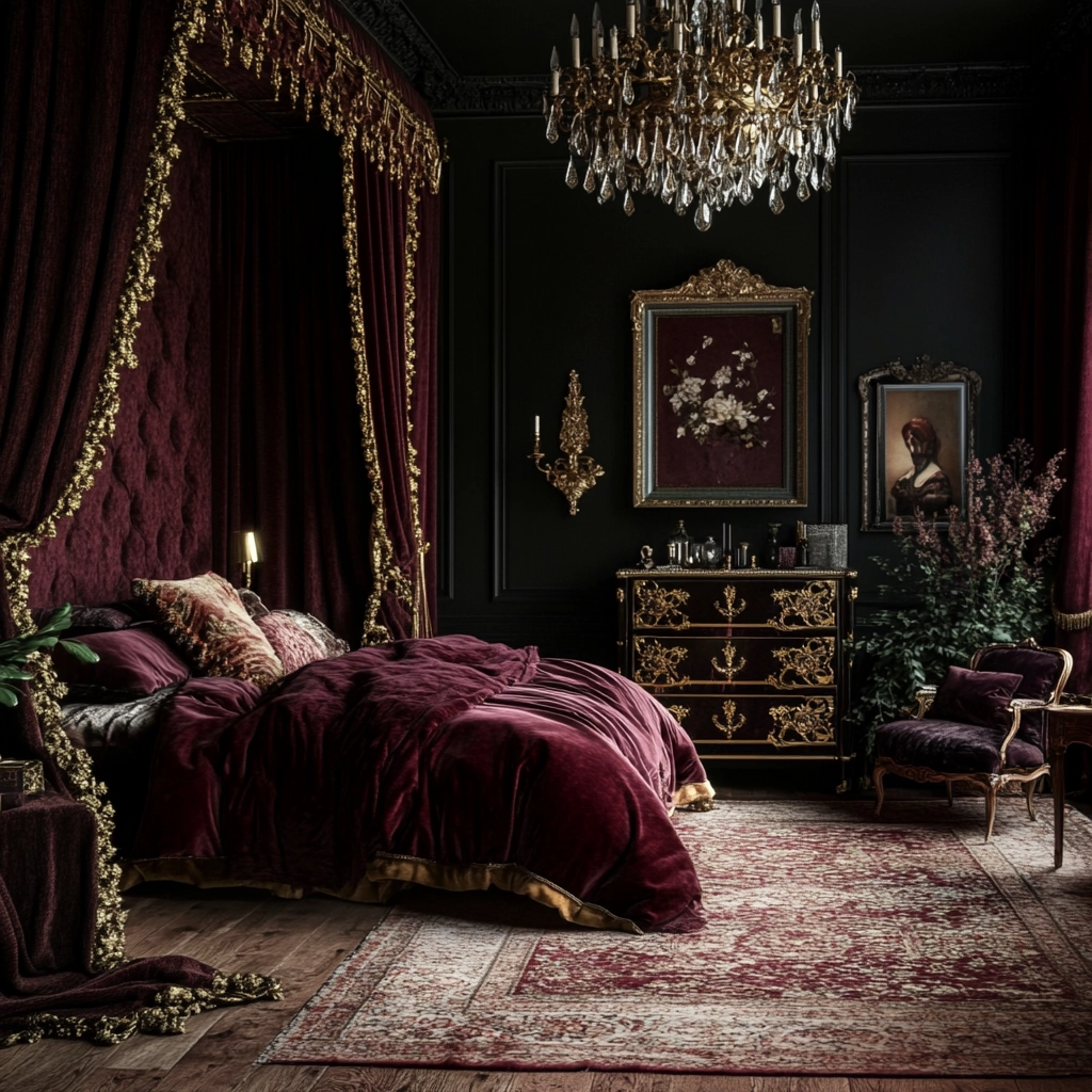 moody farmhouse bedroom 13
