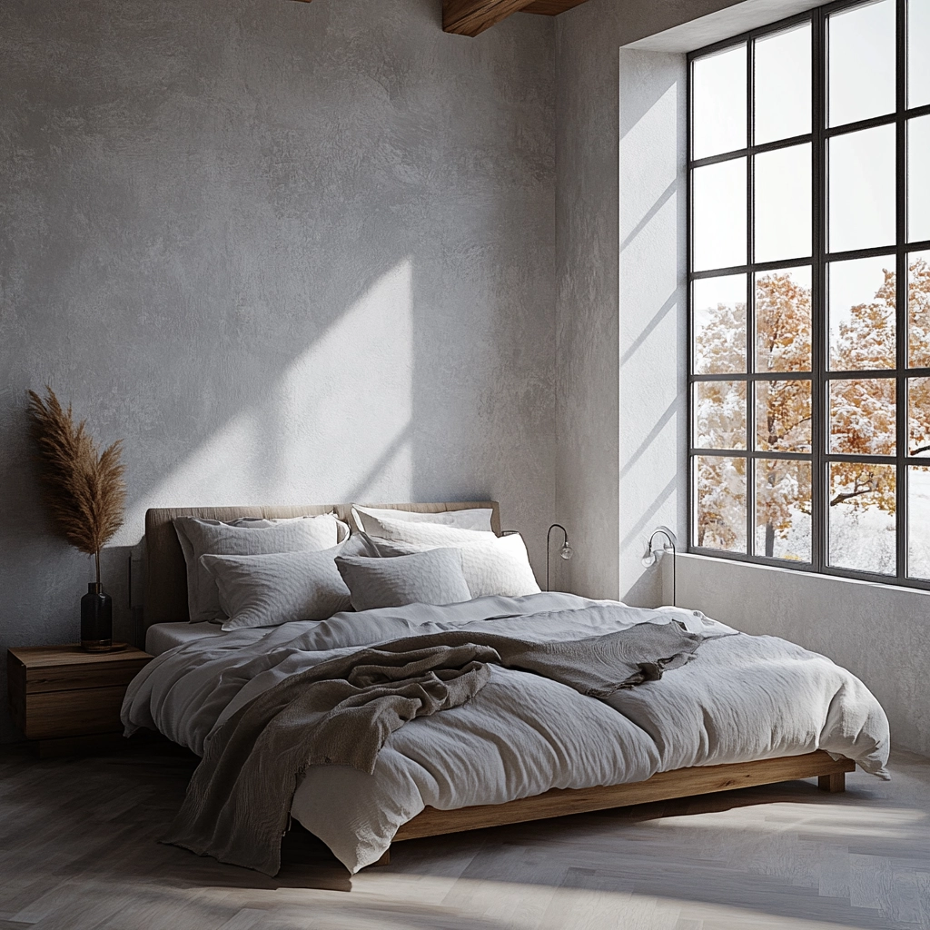 moody farmhouse bedroom 17
