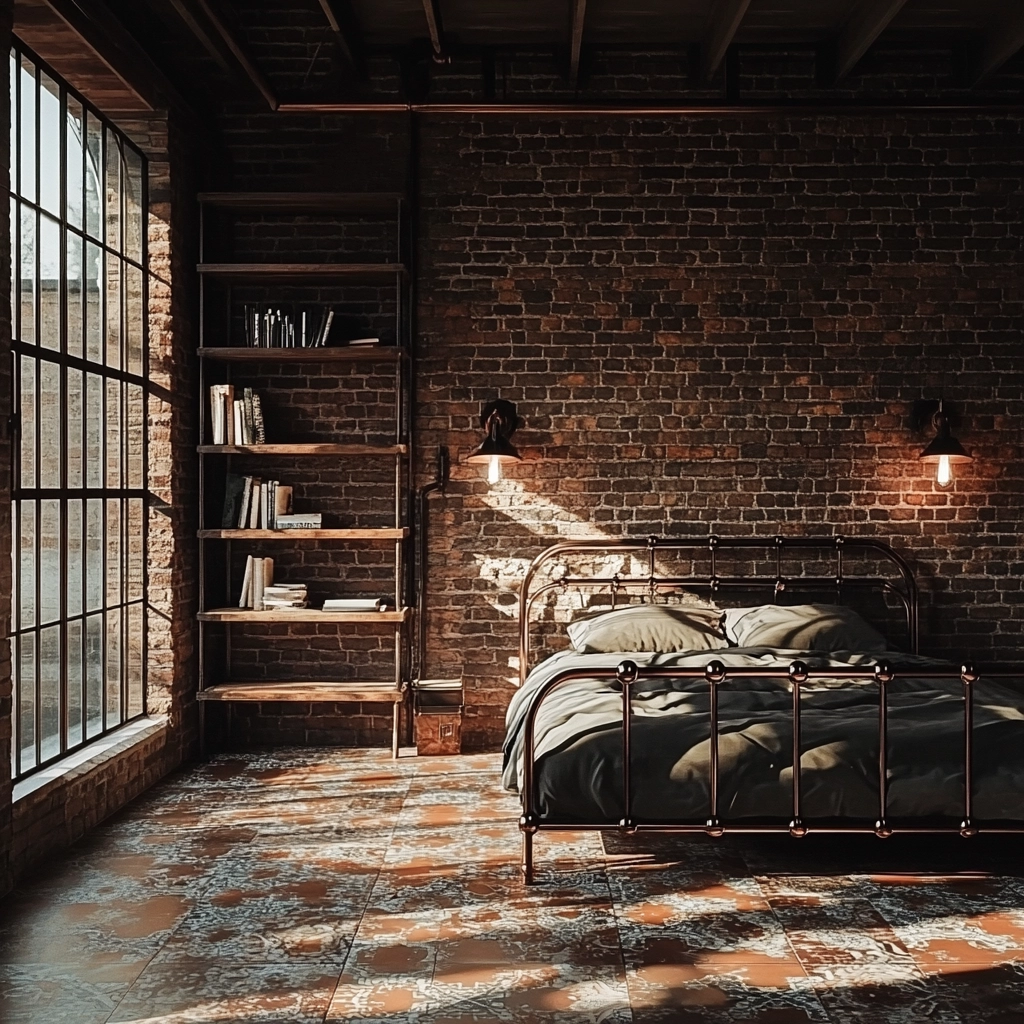 moody farmhouse bedroom 24