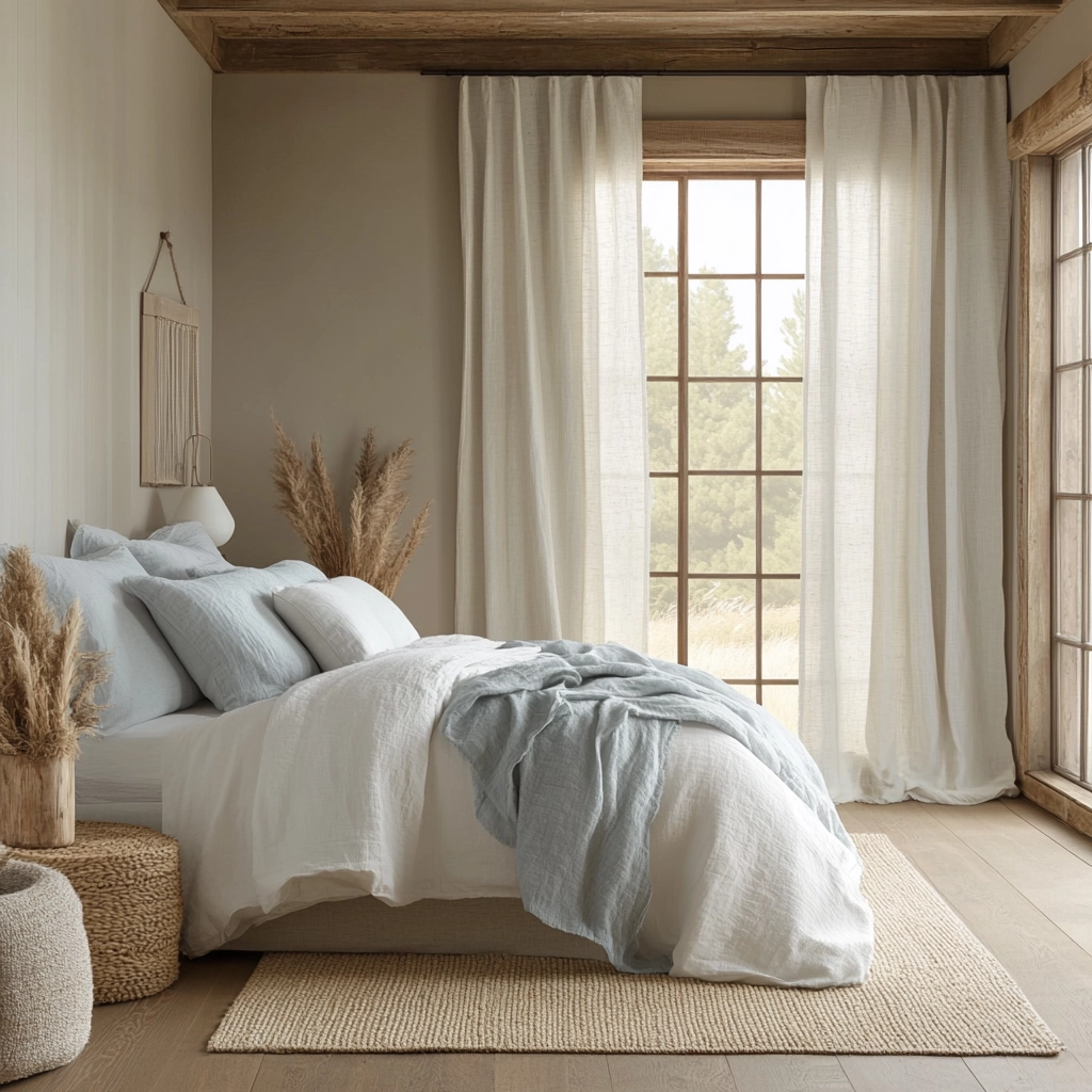 moody farmhouse bedroom 25