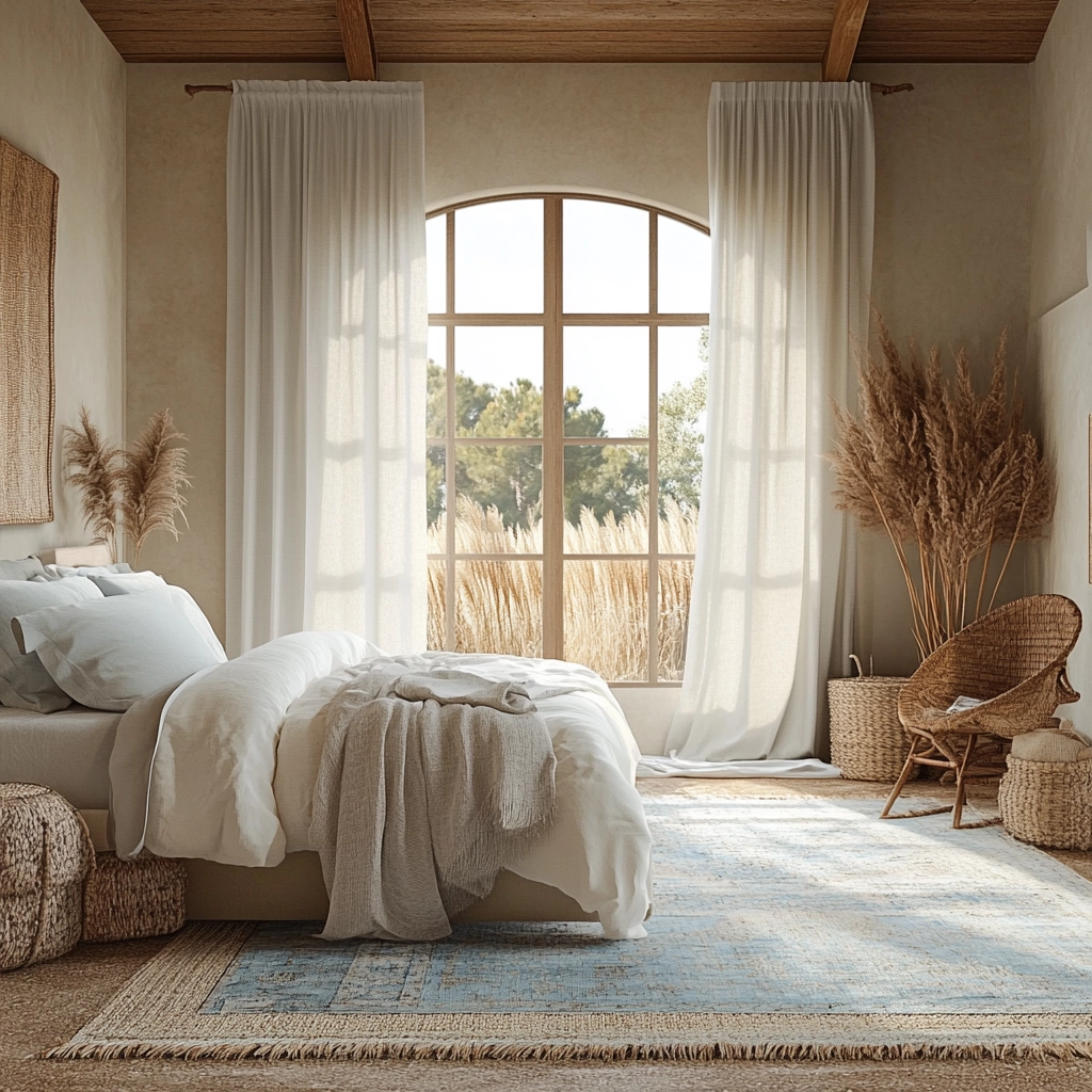 moody farmhouse bedroom 28