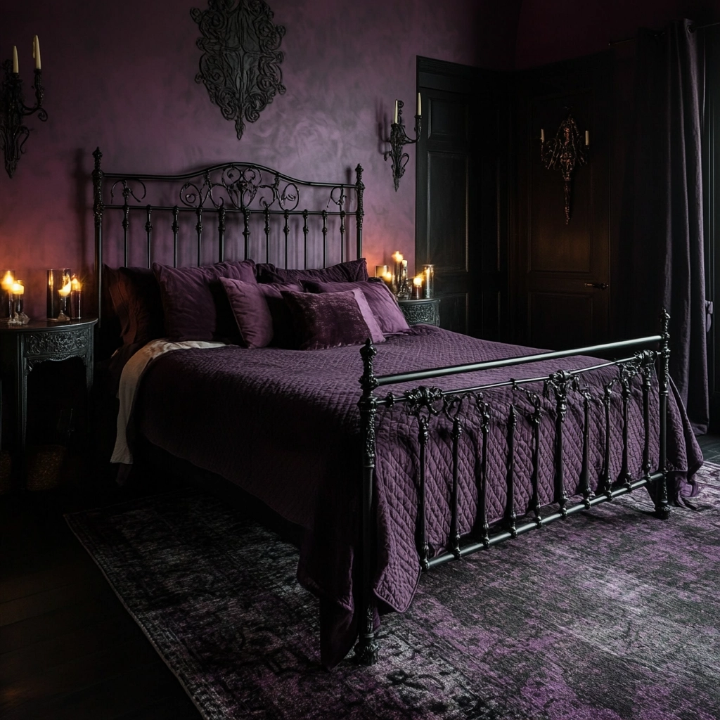 moody farmhouse bedroom 35