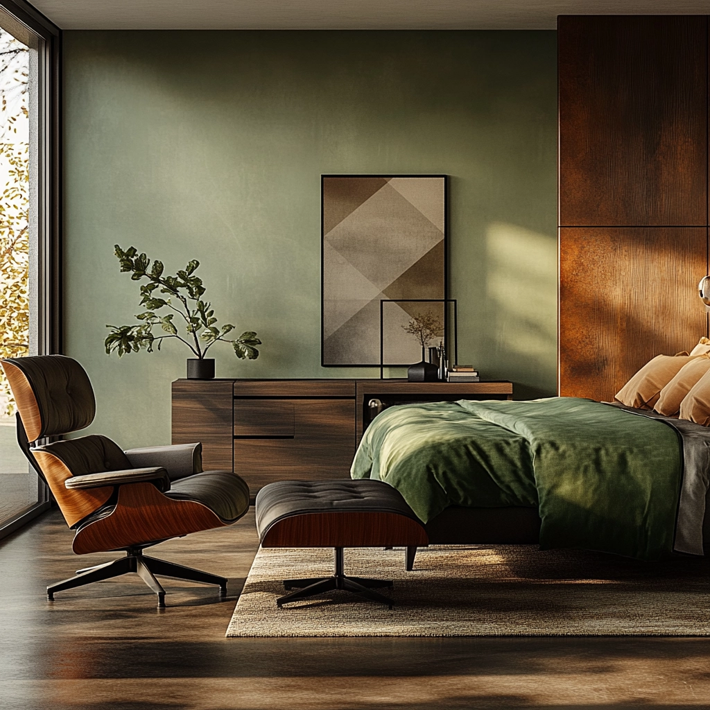 moody farmhouse bedroom 42