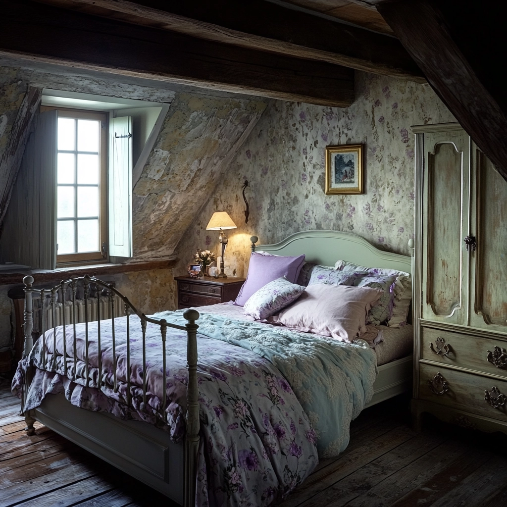 moody farmhouse bedroom 50