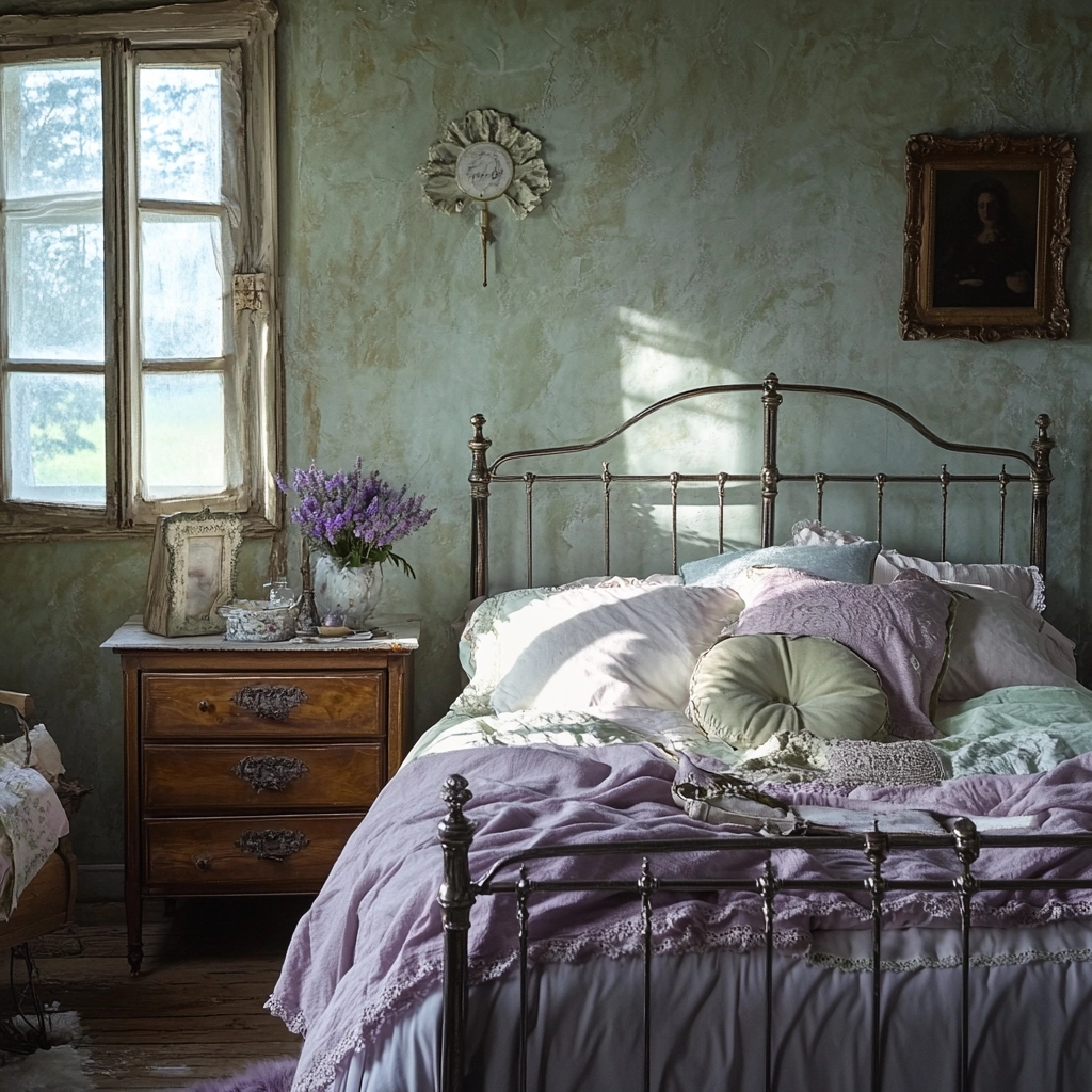 moody farmhouse bedroom 52