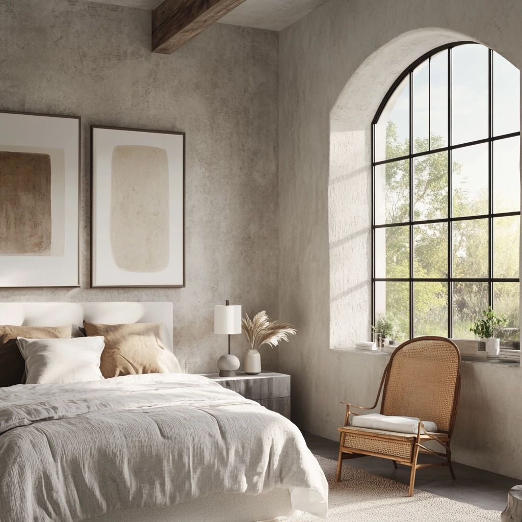 moody farmhouse bedroom 53