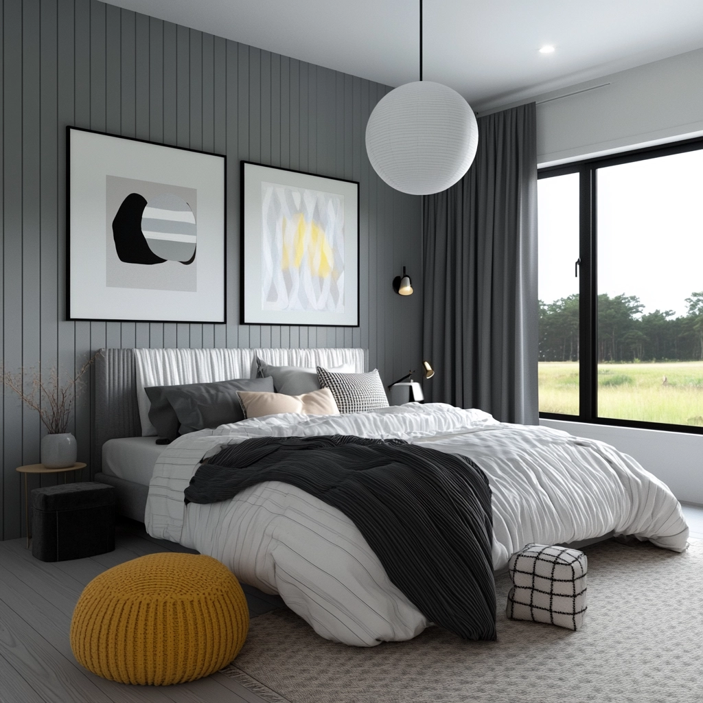 moody farmhouse bedroom 56