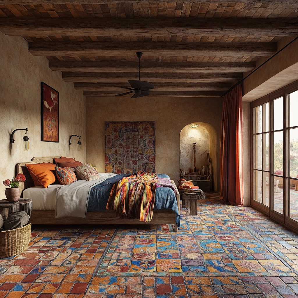 moody farmhouse bedroom 58