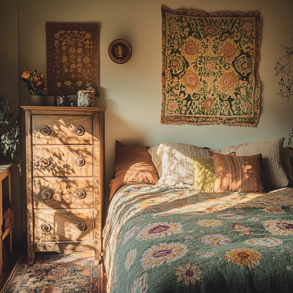 moody farmhouse bedroom 63