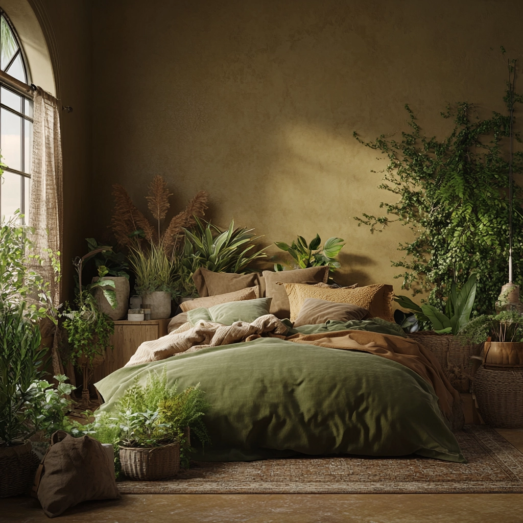 moody farmhouse bedroom 71