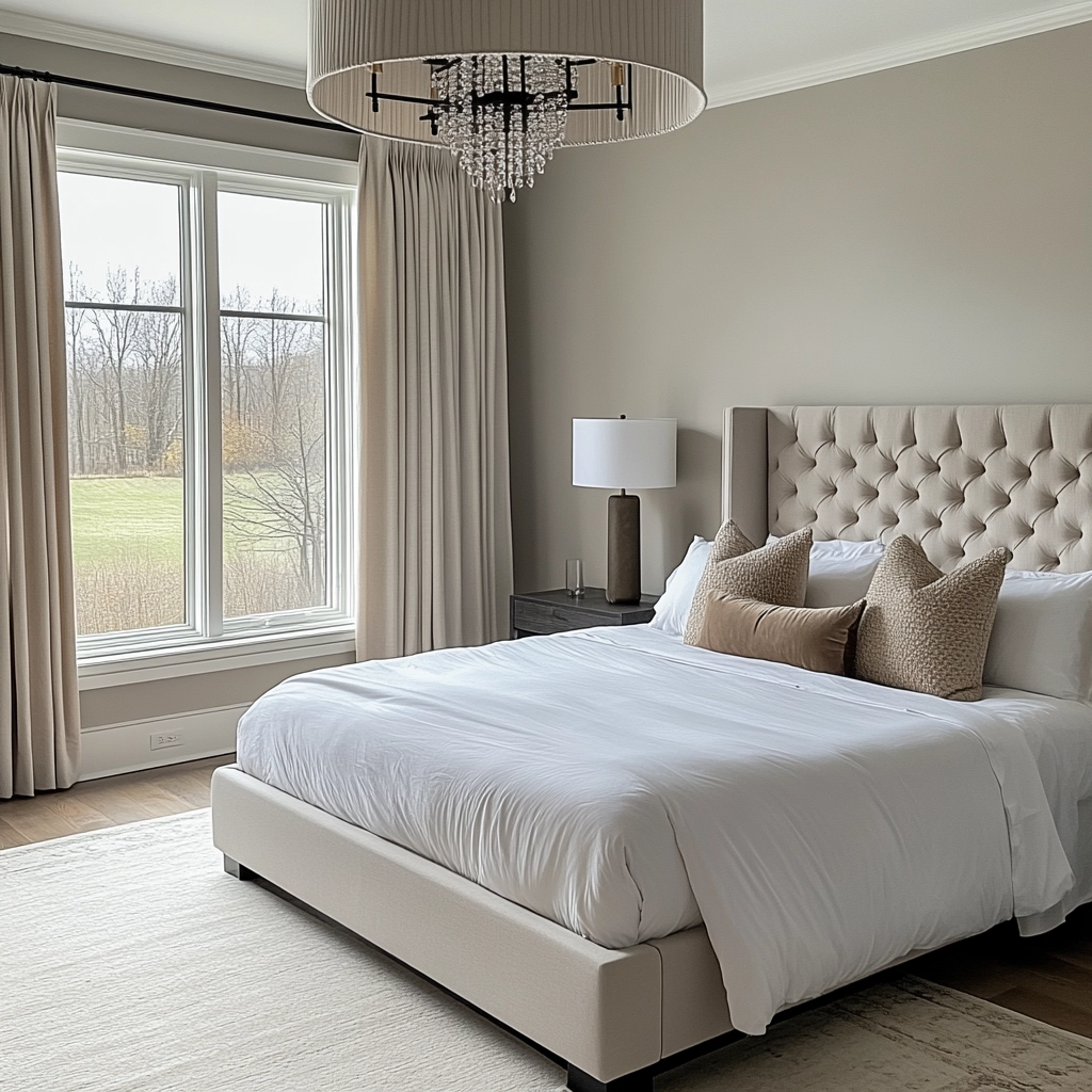 moody farmhouse bedroom 73
