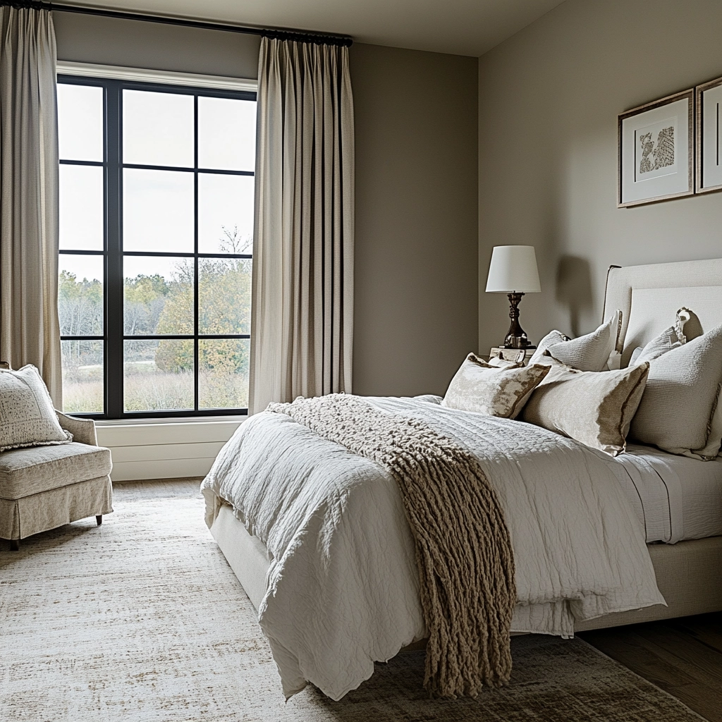 moody farmhouse bedroom 74