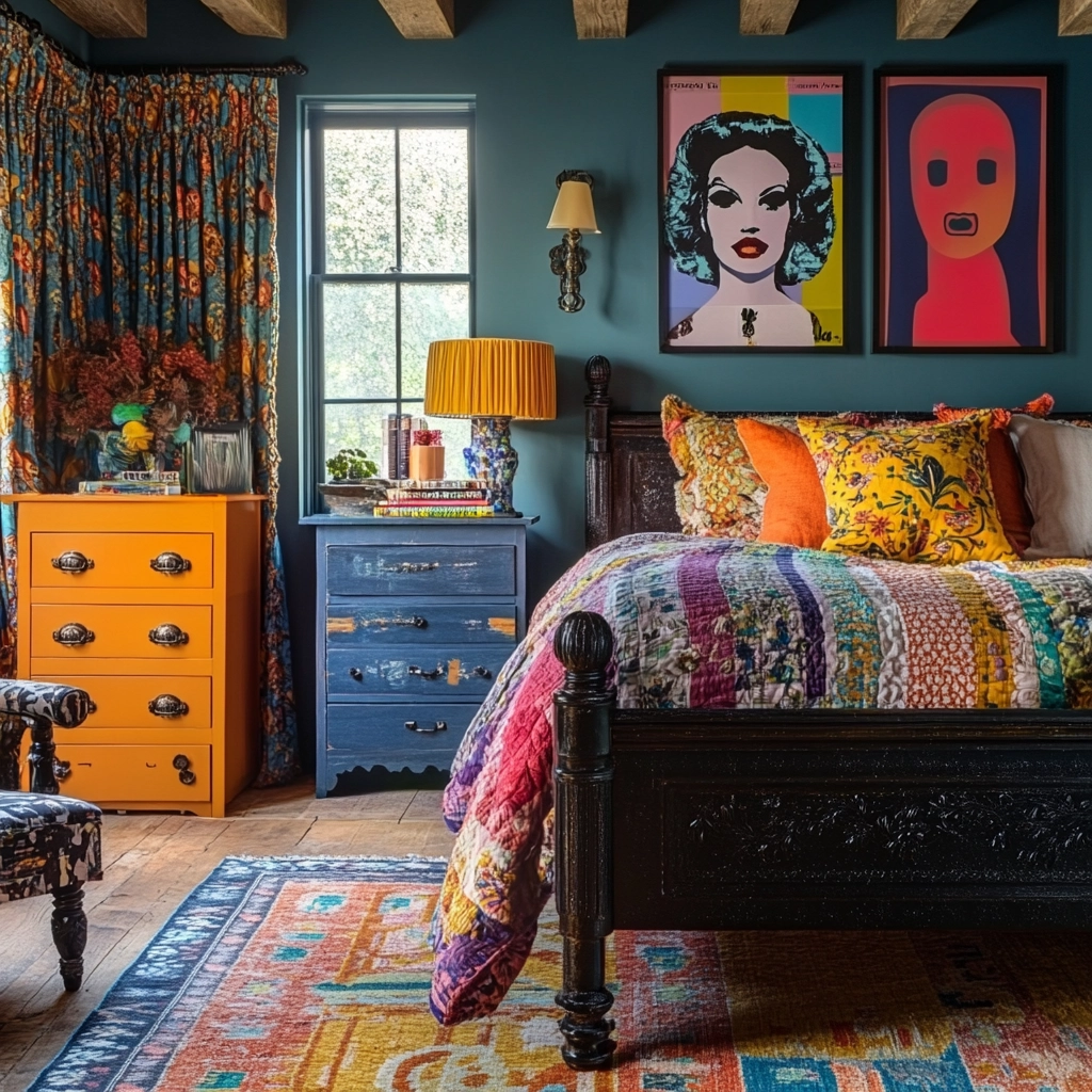 moody farmhouse bedroom 78