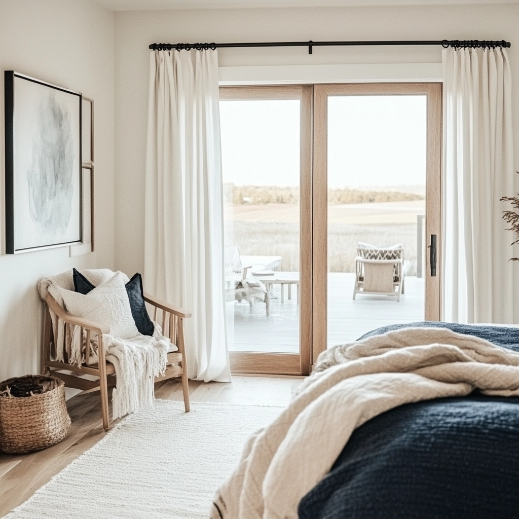 navy farmhouse bedroom 23