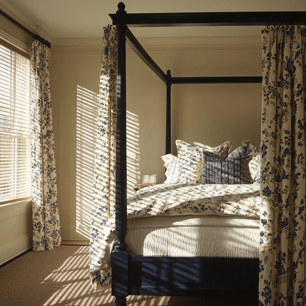 navy farmhouse bedroom 40