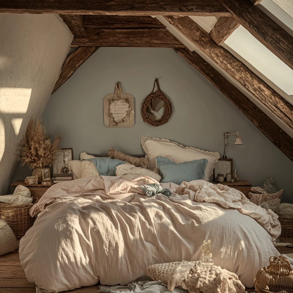 navy farmhouse bedroom 53