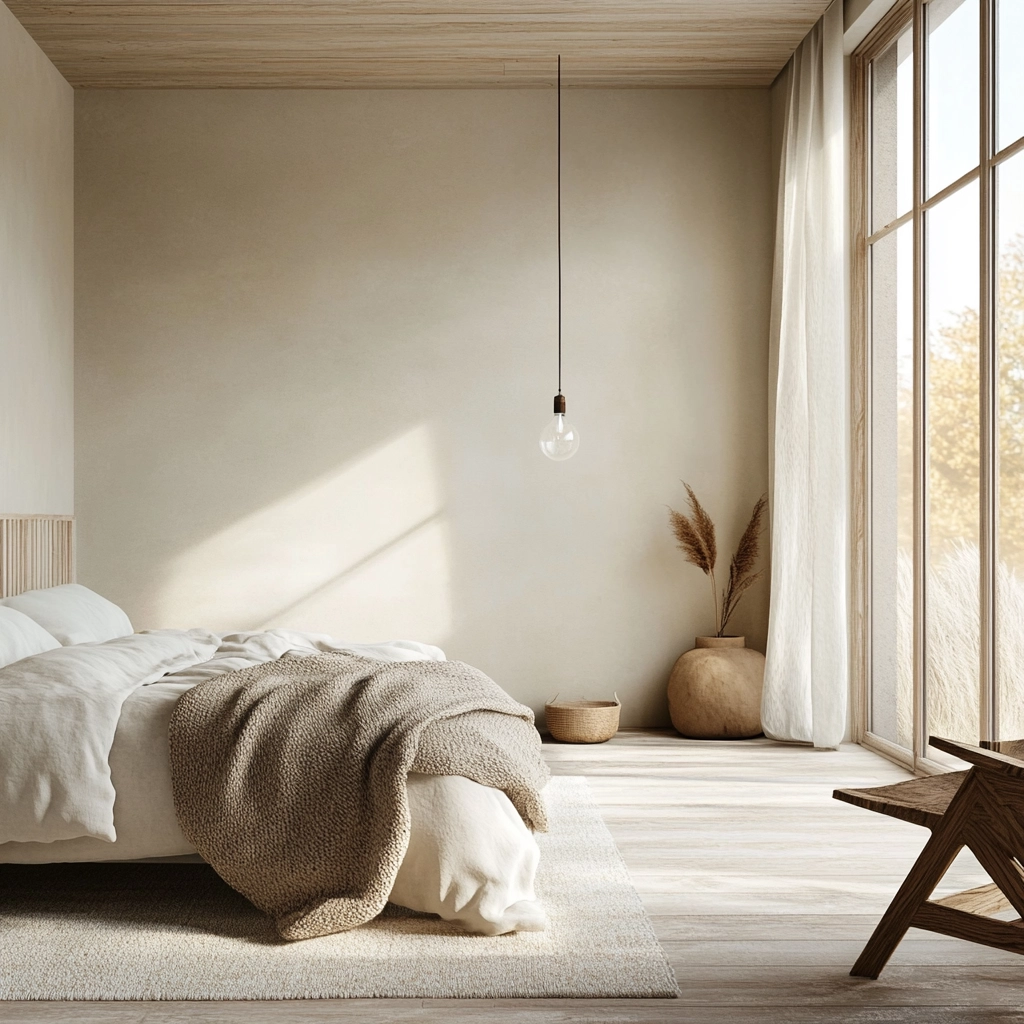 neutral farmhouse bedroom 10
