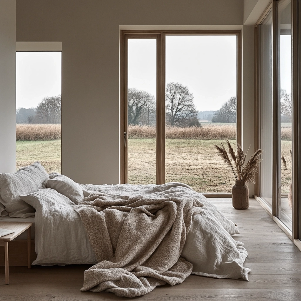 neutral farmhouse bedroom 12