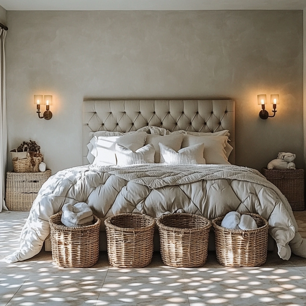 neutral farmhouse bedroom 13
