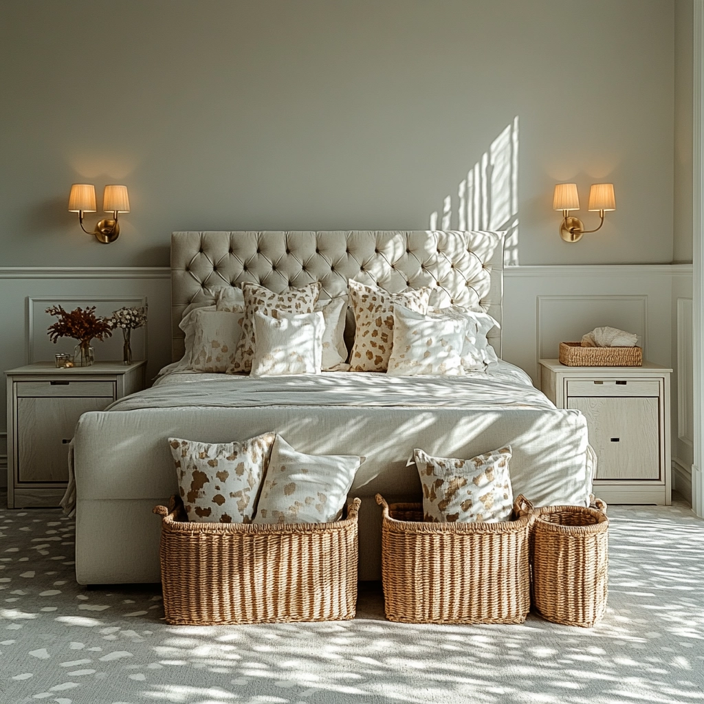 neutral farmhouse bedroom 15