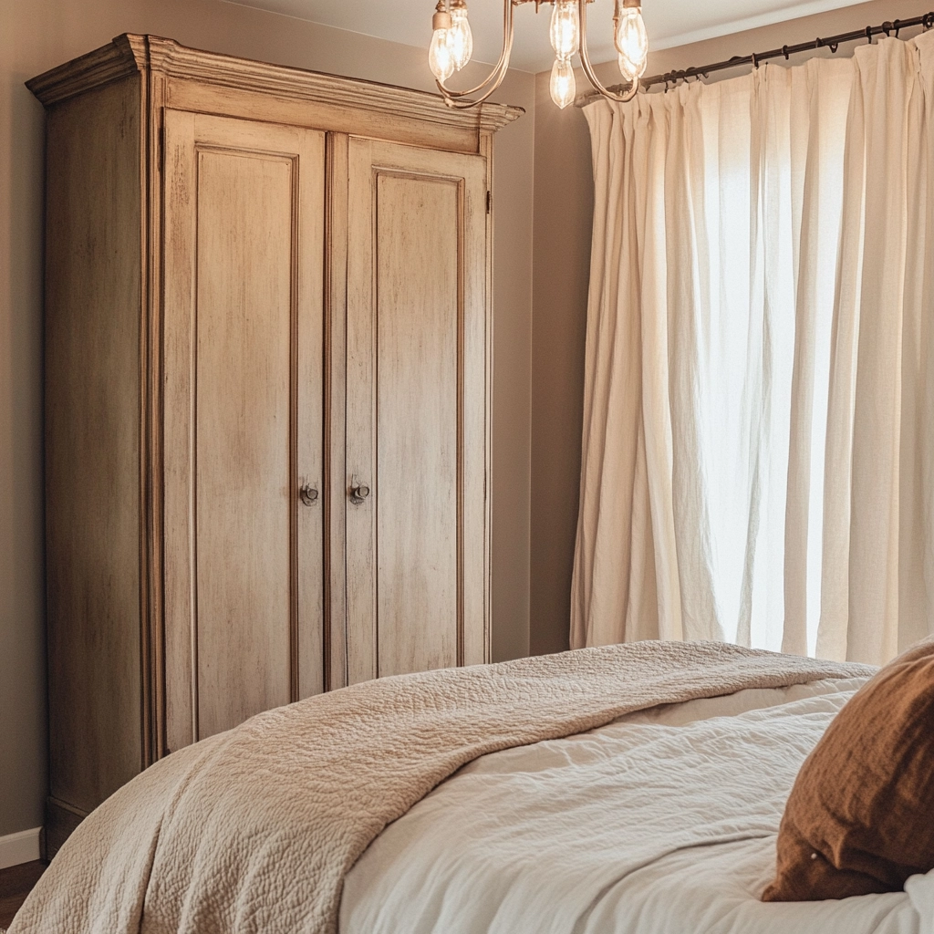 neutral farmhouse bedroom 24