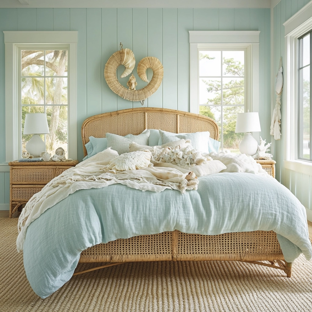 neutral farmhouse bedroom 29