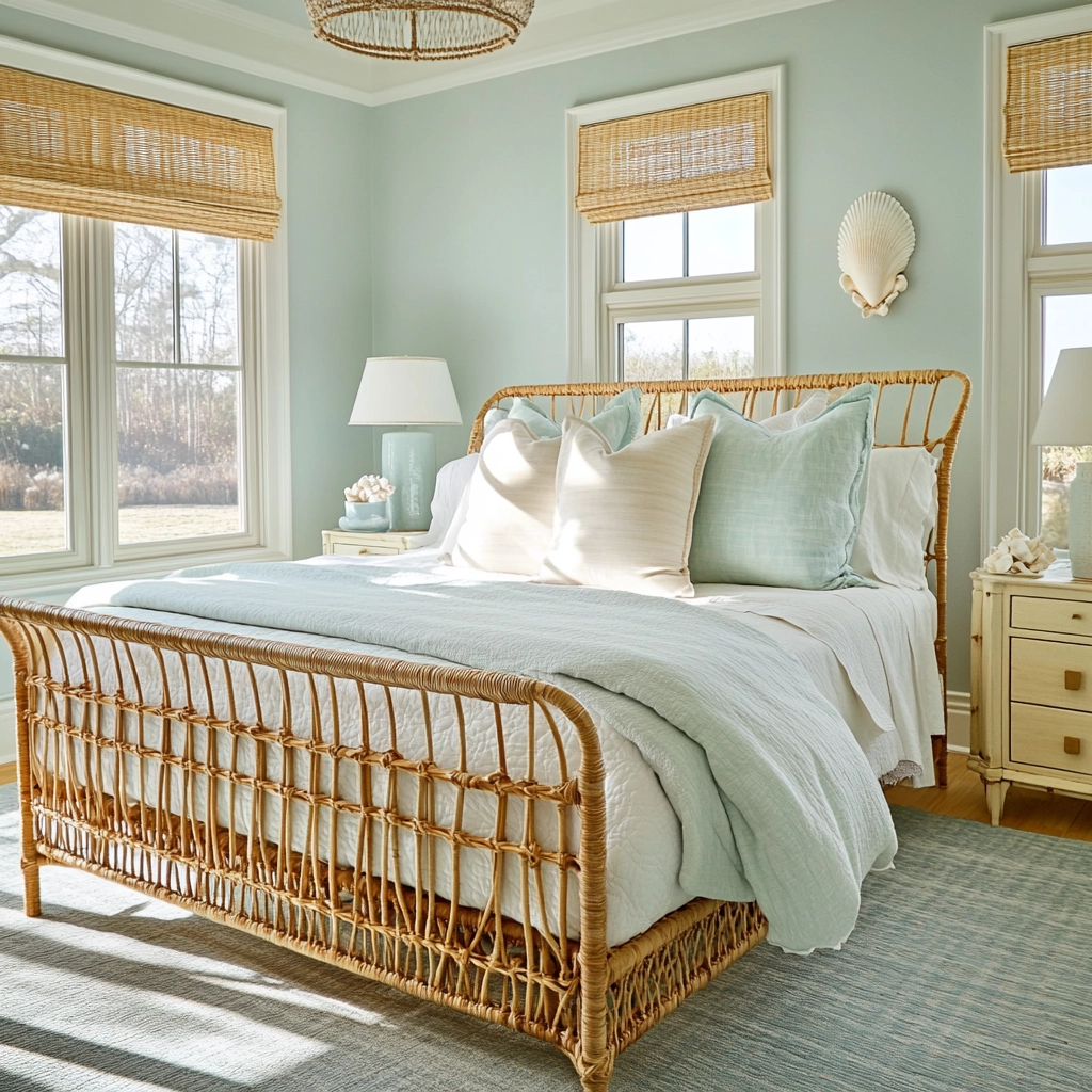 neutral farmhouse bedroom 32