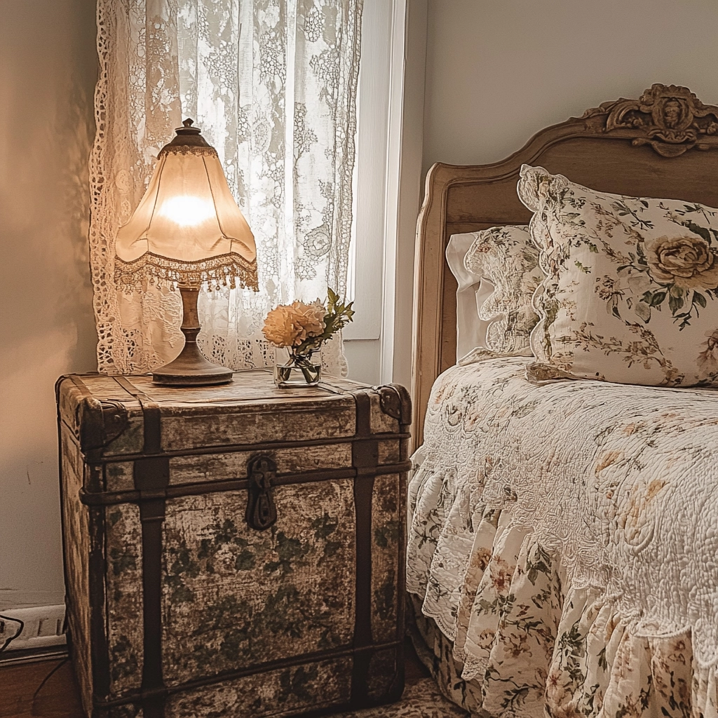 neutral farmhouse bedroom 33