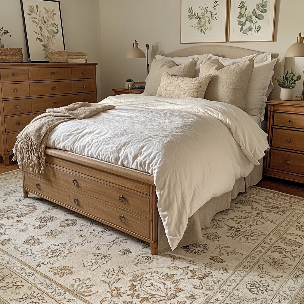 neutral farmhouse bedroom 5