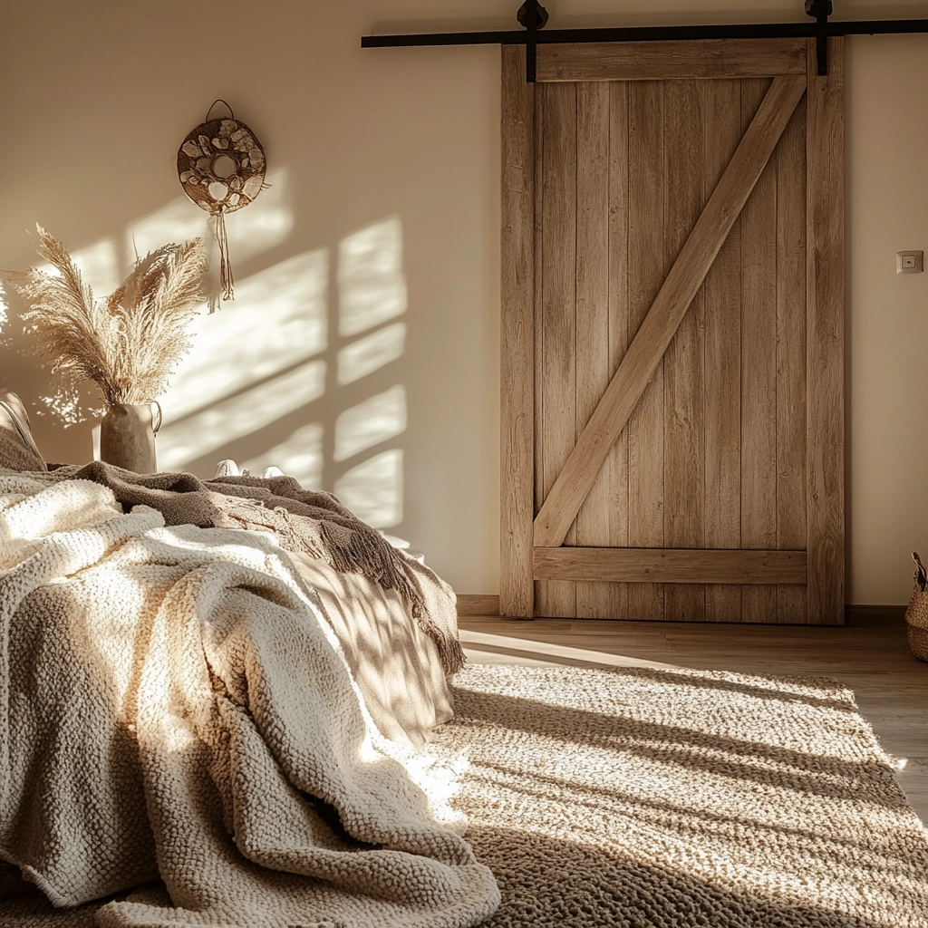 neutral farmhouse bedroom 51