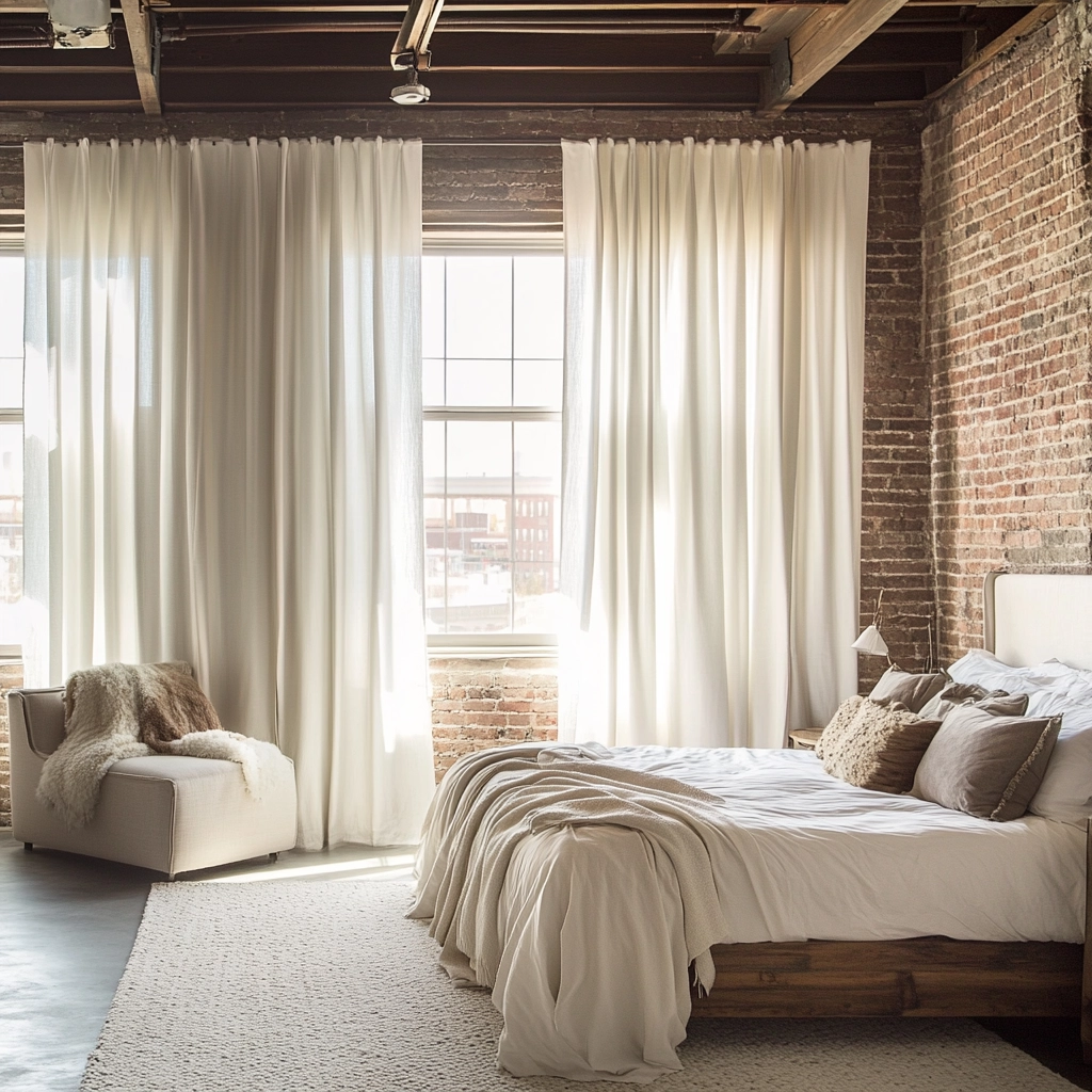 neutral farmhouse bedroom 64
