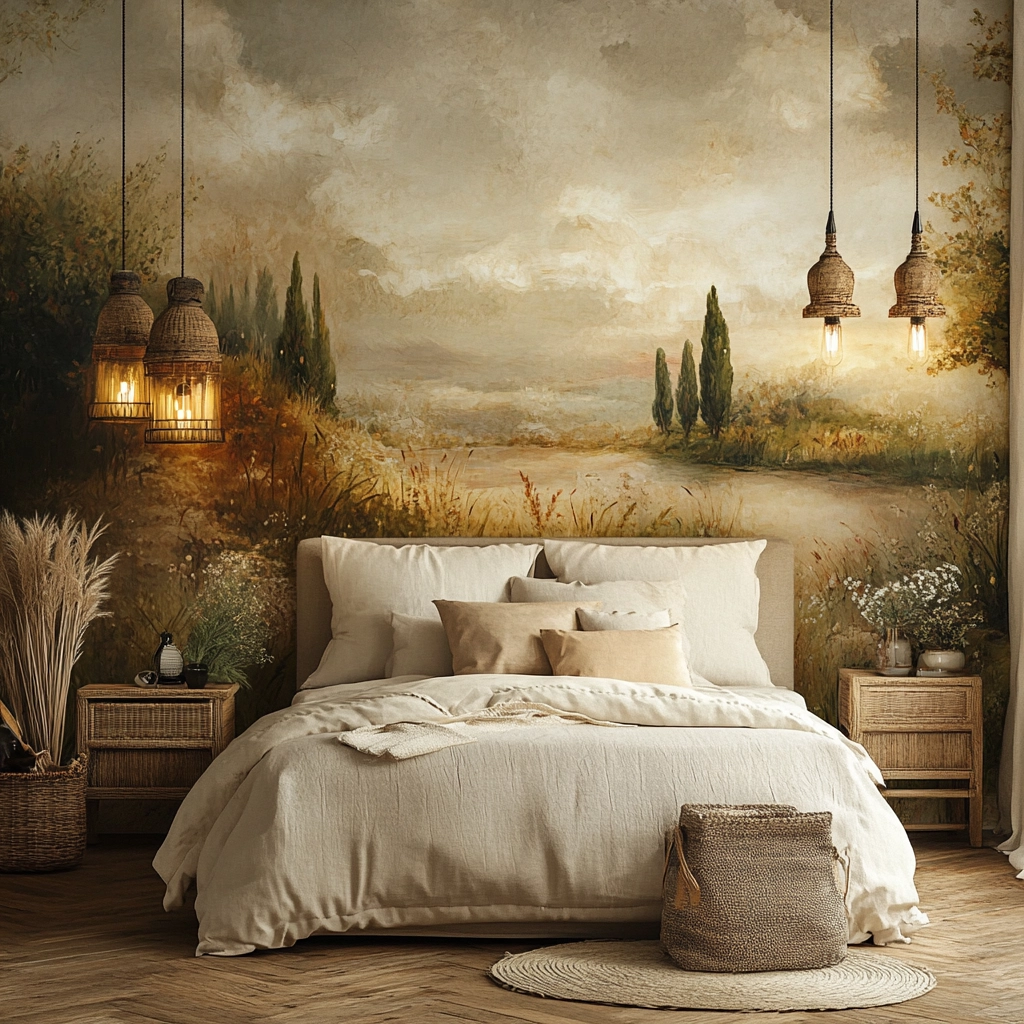 neutral farmhouse bedroom 66