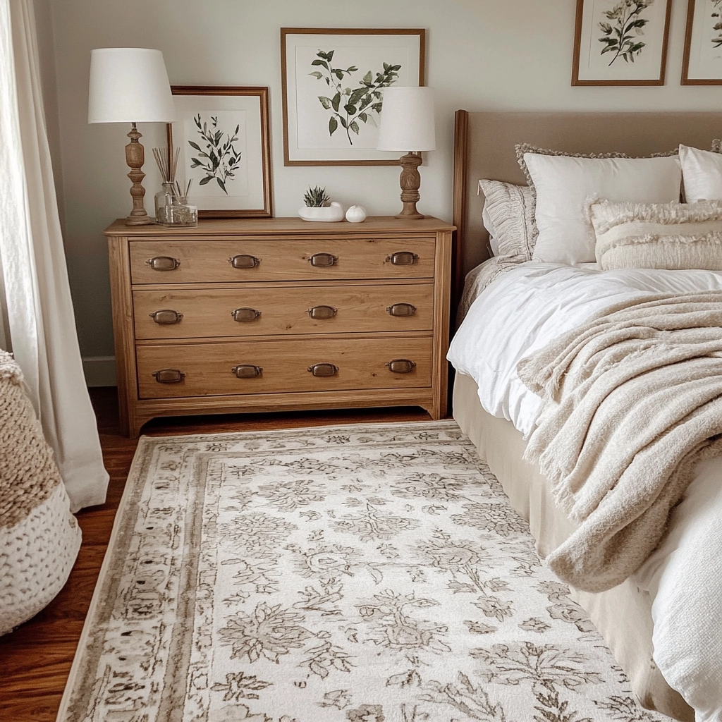neutral farmhouse bedroom 7